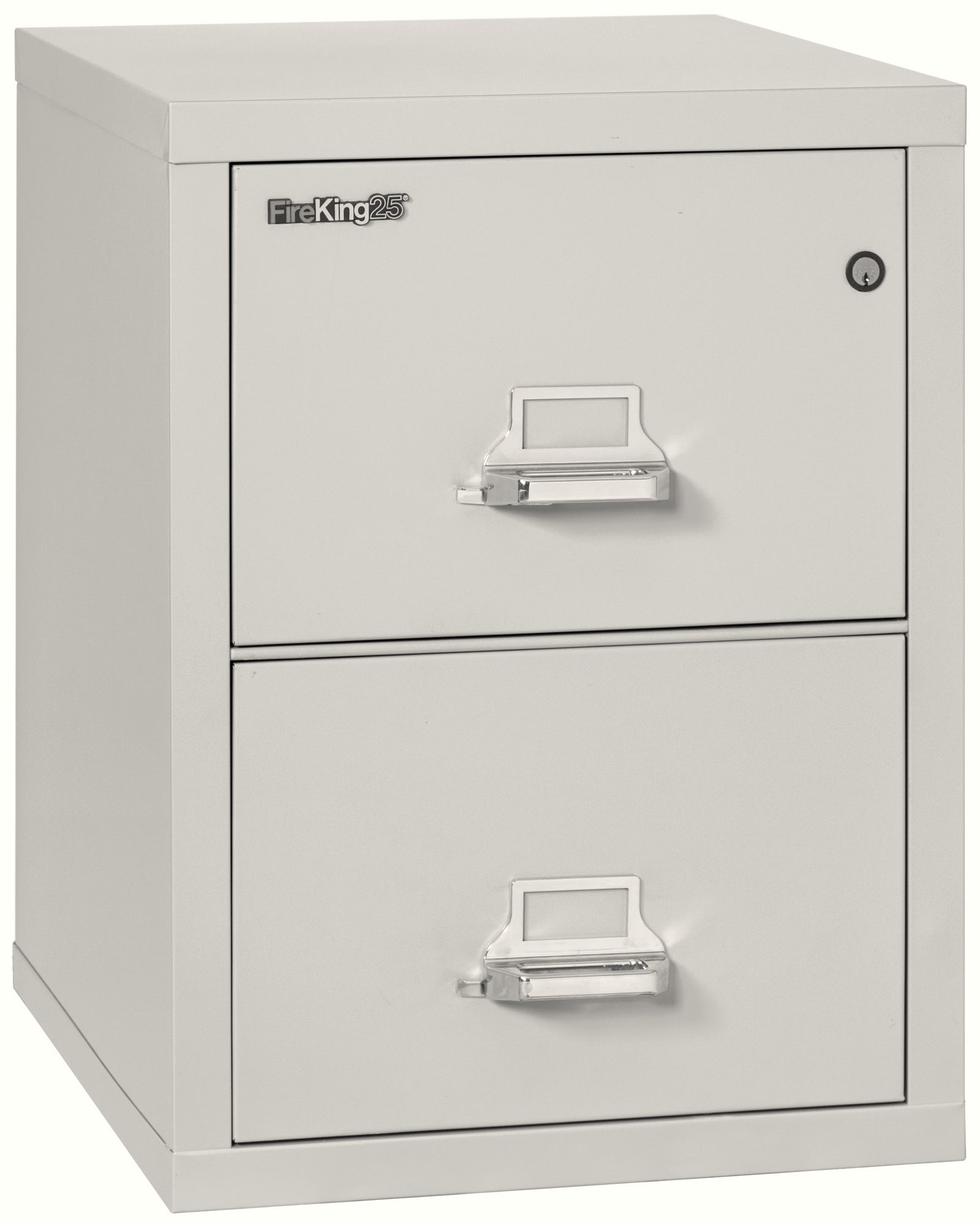 Archivador Vertical a Prueba de Fuego e Impacto, Marca FIREKING, 2 Gavetas, 25” Profundidad, Cerradura de Combinación Electrónica | Máquinas y Equipos Comerciales, S.A. 
