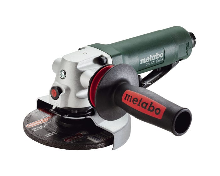 Amoladora Angular METABO de 5" (125 mm) Neumática de 6.2 Bar (90 psi) DW 125 QUICK | Máquinas y Equipos Comerciales, S.A. 