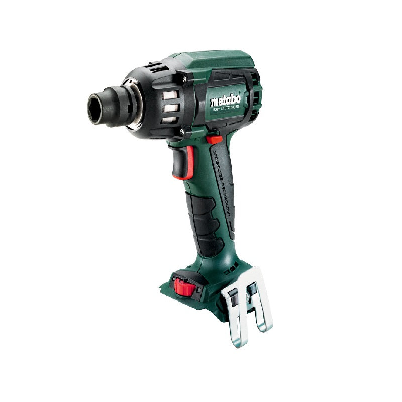 Atornilladora (Llave) de Impacto Inalámbrica METABO de 1/2" (12.7 mm) 4250 gpm 400 Nm SSW 18 LTX 400 BL (PICK & MIX) | Máquinas y Equipos Comerciales, S.A. 