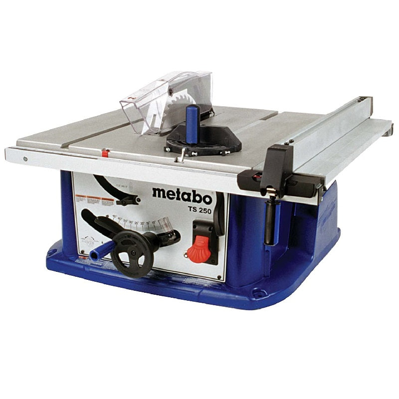 Sierra de Mesa METABO de 10” (254 mm) 2000W TS 250 | Máquinas y Equipos Comerciales, S.A. 