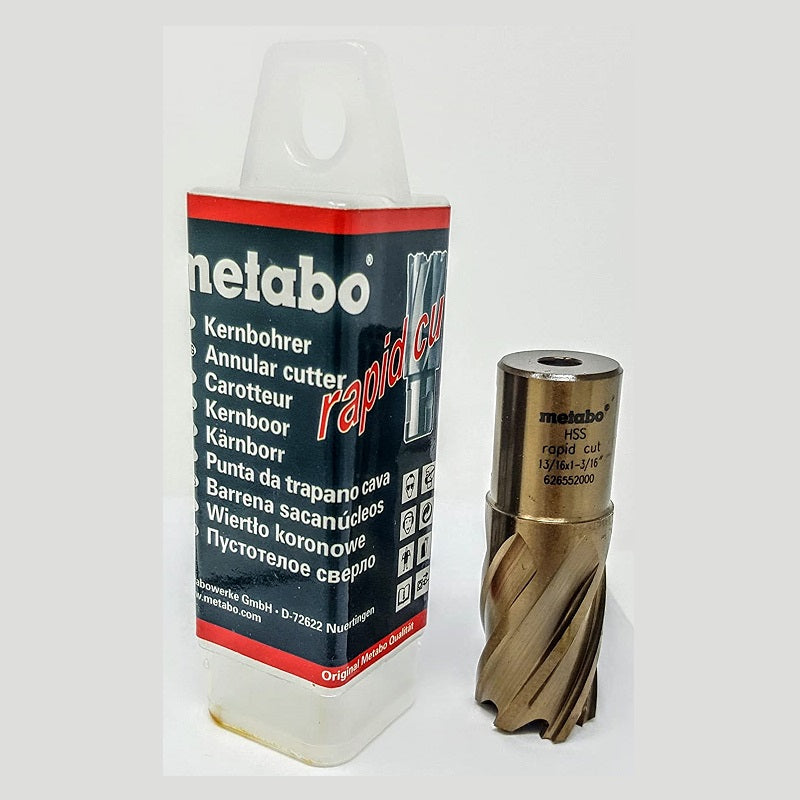 Broca Hueca METABO de 13/16” x 1-3/16” HSS Corte Rápido | Máquinas y Equipos Comerciales, S.A. 