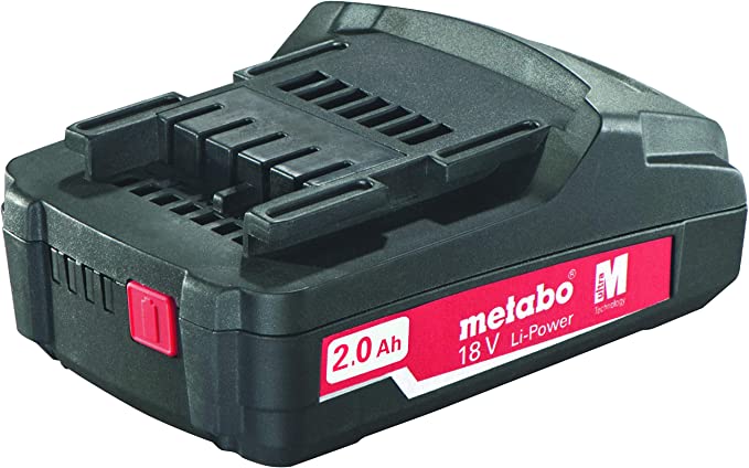 Batería METABO de 18V, 2.0 Ah, Li-Power Ultra-M "Air Cooled" | Máquinas y Equipos Comerciales, S.A. 