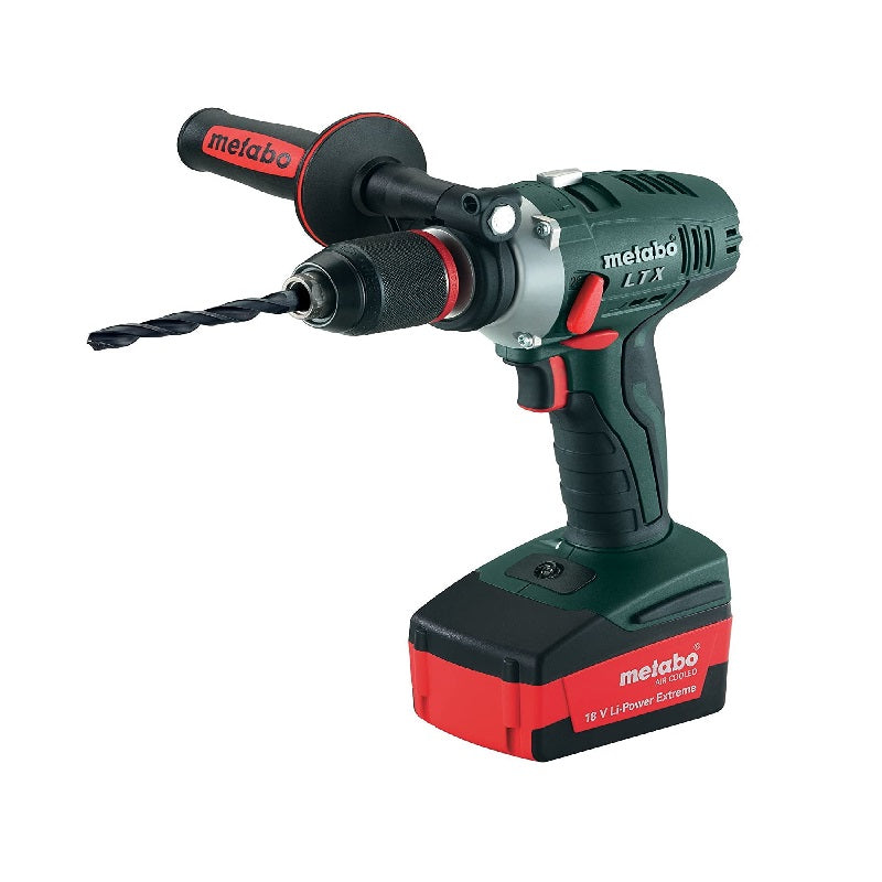 Taladro Atornillador METABO de 3/8" (10 mm) Inalámbrico 18V BS 18 LTX MALETIN | Máquinas y Equipos Comerciales, S.A. 