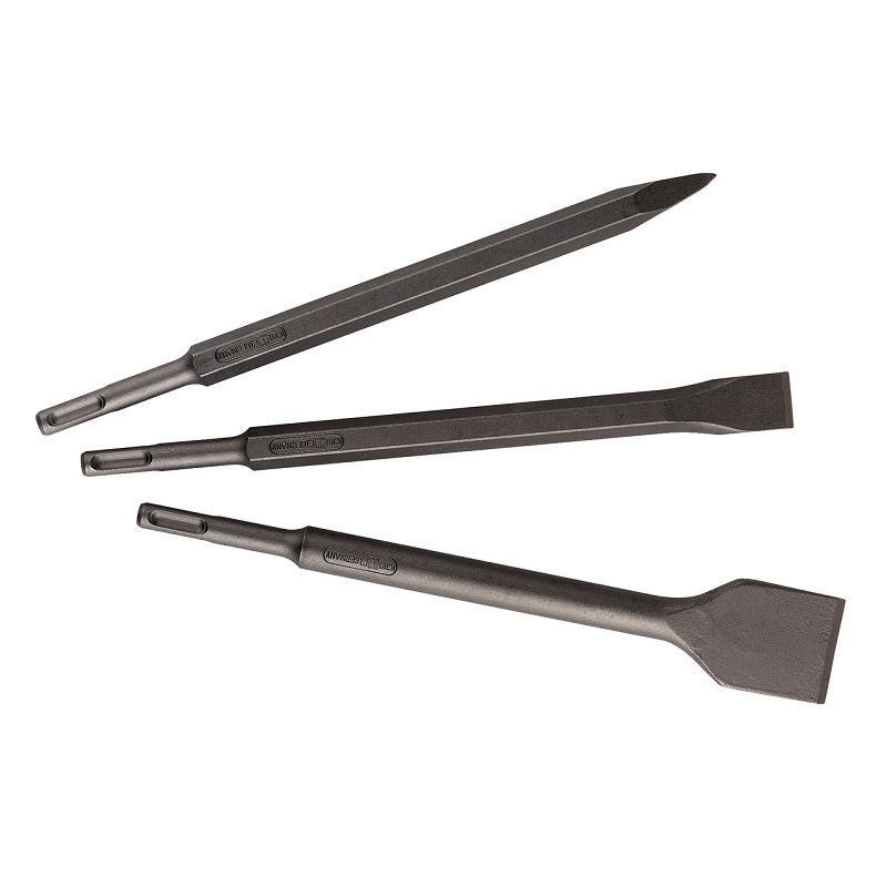 Juego de cinceles SDS-PLUS de 3 piezas marca Metabo | Máquinas y Equipos Comerciales, S.A. 