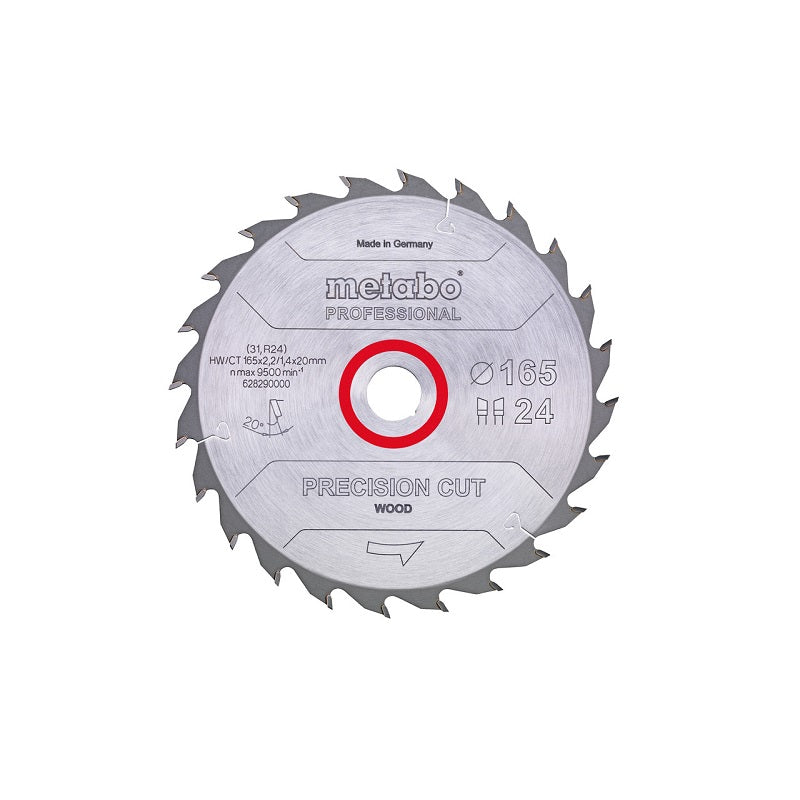 Hoja de sierra circular HW/CT de ø 7.48” x 6/5” y Z 48 WZ marca Metabo | Máquinas y Equipos Comerciales, S.A. 