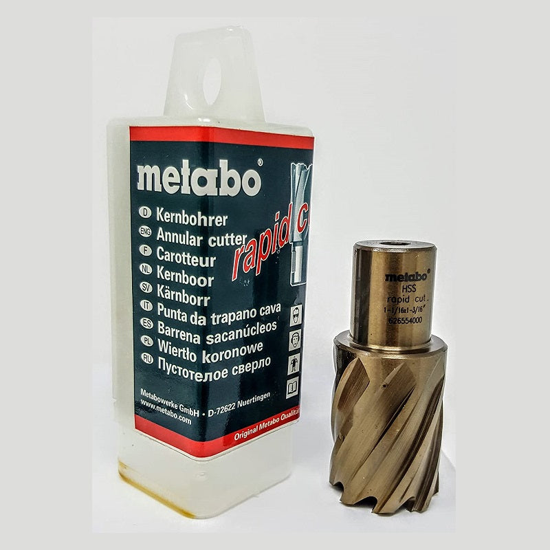 Broca Hueca METABO de 1-1/16” x 1-3/16” HSS Corte Rápido | Máquinas y Equipos Comerciales, S.A. 