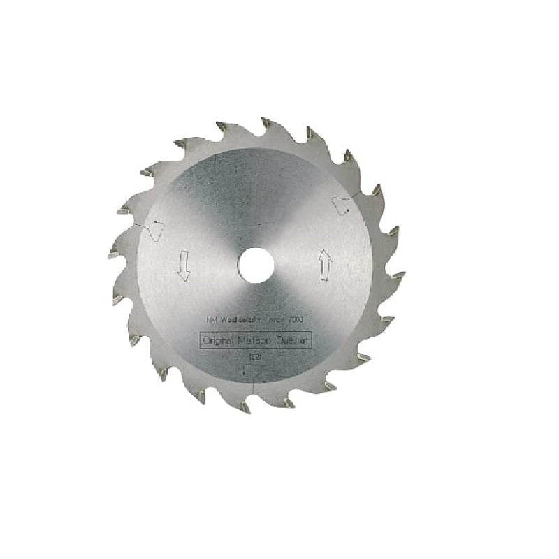 Hoja de Sierra Circular METABO de 190 x 20mm | Máquinas y Equipos Comerciales, S.A. 