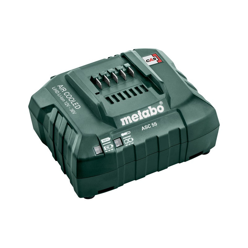 Cargador de Batería METABO de 12-36 V “Air Cooled” ASC 55 (220V) | Máquinas y Equipos Comerciales, S.A. 