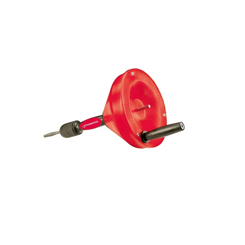 Desatascadora para Tuberías ROTHENBERGER de 24.6' (7.5 m) .30" (8 mm) ROSPI 8 H+E Plus | Máquinas y Equipos Comerciales, S.A. 