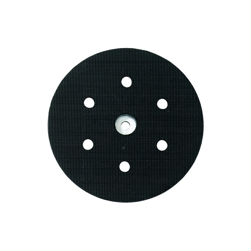 Plato de apoyo perforado de ø 5.9” y dureza media para SXE 450 dúo marca Metabo | Máquinas y Equipos Comerciales, S.A. 