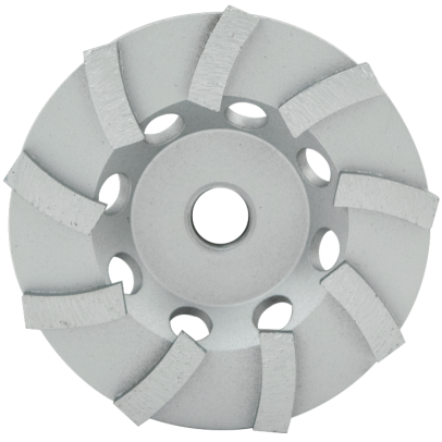 Copa Diamantada LACKMOND Turbo Segmentada de 4-1/2" (115 MM) con Rosca 5/8-11 | Máquinas y Equipos Comerciales, S.A. 