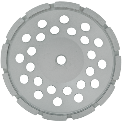 Copa Diamantada LACKMOND Una Fila de 4-1/2" (115 MM) con Rosca 5/8-11 | Máquinas y Equipos Comerciales, S.A. 