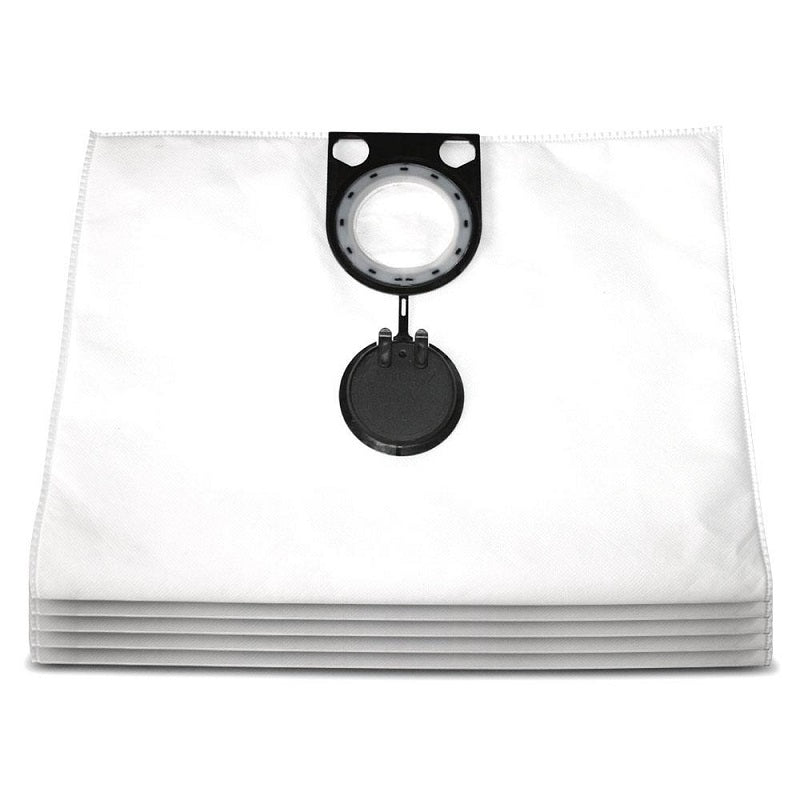 Paquete de 5 bolsas de vellón de 25-35 L para aspiradoras marca Metabo | Máquinas y Equipos Comerciales, S.A. 