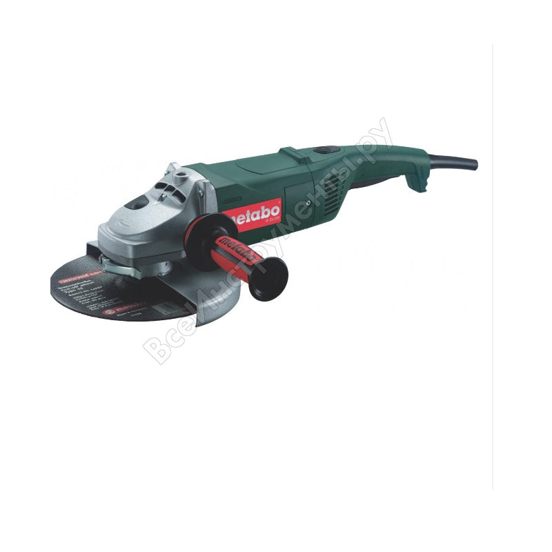 Amoladora Angular METABO de 7" (180 mm) 2,400 Watts W 24-180 (220V) | Máquinas y Equipos Comerciales, S.A. 